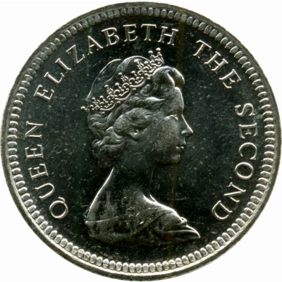 10 Pence - Elizabeth II 2nd portrait; small type front