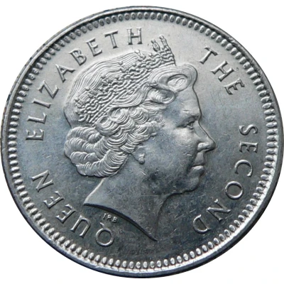 10 Pence - Elizabeth II 4th portrait front