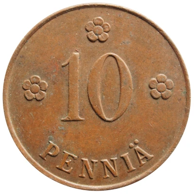 10 Pennia back