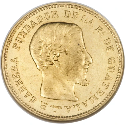 10 Pesos Rafael Carrera front