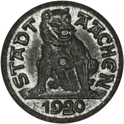 10 Pfennigs - Aachen front