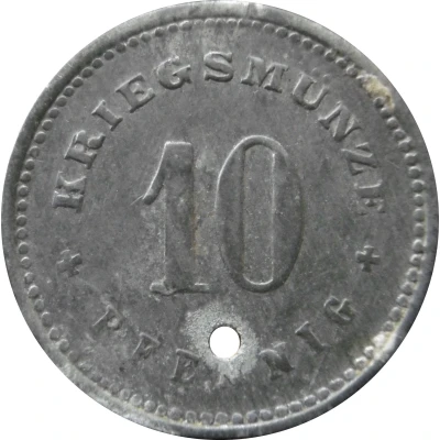 10 Pfennigs - Abensberg back