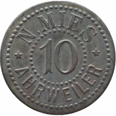 10 Pfennigs - Ahrweiler (N. Mies) ND front