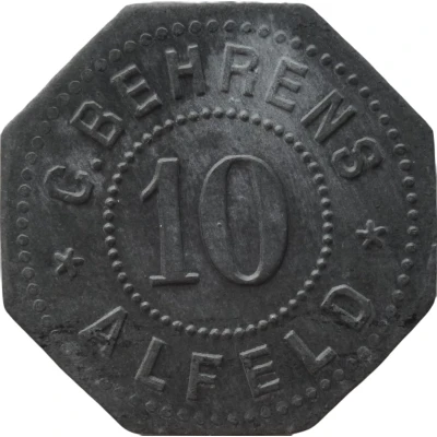 10 Pfennigs - Alfeld (C. Behrens) ND front