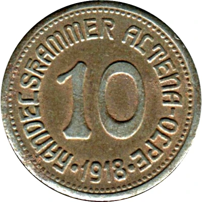 10 Pfennigs - Altena-Olpe front