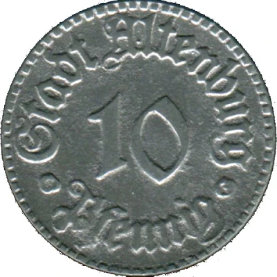 10 Pfennigs - Altenburg front