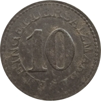 10 Pfennigs - Arnsberg back