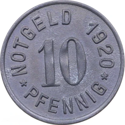 10 Pfennigs - Attendorn back