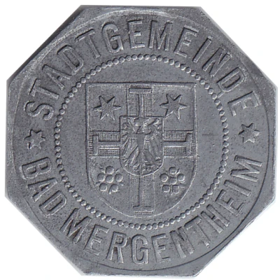 10 Pfennigs - Bad Mergentheim front