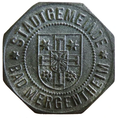 10 Pfennigs - Bad Mergentheim front