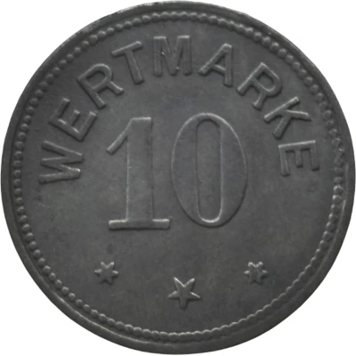 10 Pfennigs - Berlin (A. Wertheim) ND back