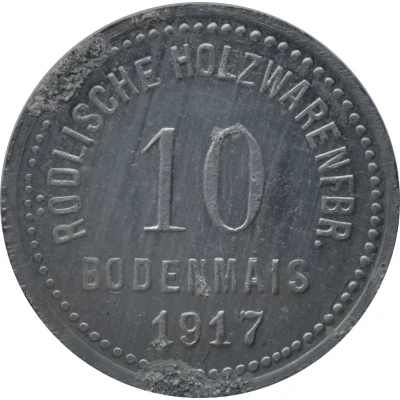 10 Pfennigs - Bodenmais Rödlische Holzwarenfabr. front