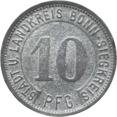 10 Pfennigs - Bonn-Siegkreis front