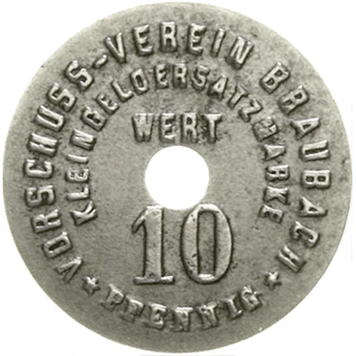 10 Pfennigs - Braubach ND front