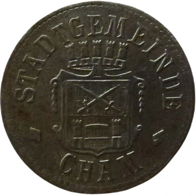 10 Pfennigs - Cham front