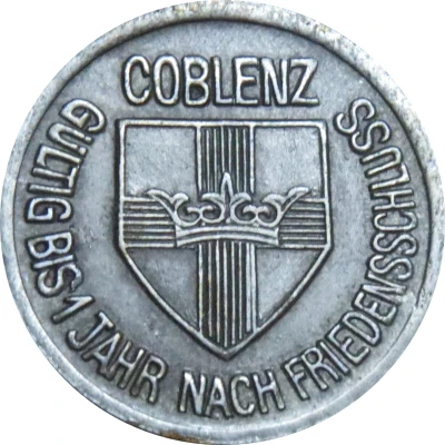 10 Pfennigs - Coblenz front