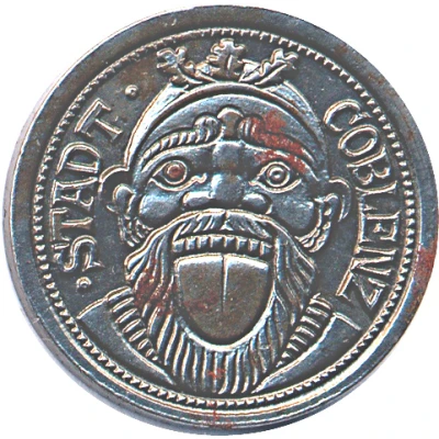 10 Pfennigs - Coblenz front