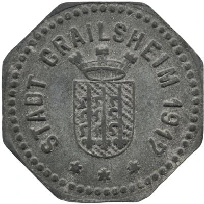 10 Pfennigs - Crailsheim front