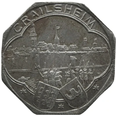 10 Pfennigs - Crailsheim front