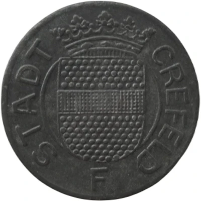 10 Pfennigs - Crefeld front