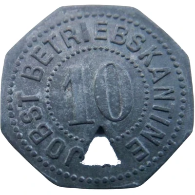 10 Pfennigs - Dachau (Jobst Betriebskantine) ND front