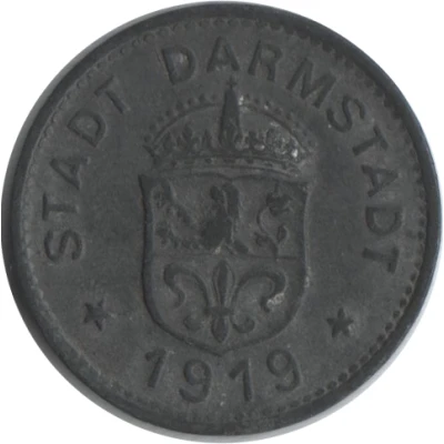 10 Pfennigs - Darmstadt front