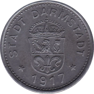 10 Pfennigs - Darmstadt front