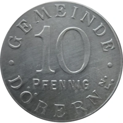 10 Pfennigs - Döbern N. L. ND front