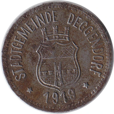 10 Pfennigs - Deggendorf front