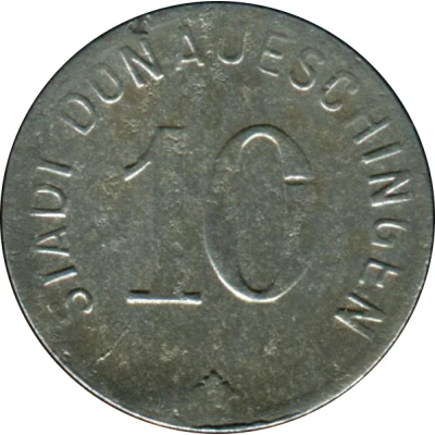 10 Pfennigs - Donaueschingen front