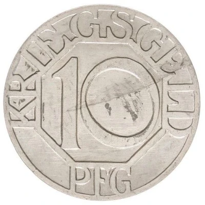 10 Pfennigs - Dortmund silver back