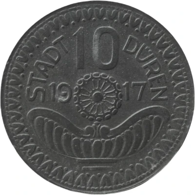 10 Pfennigs - Düren front