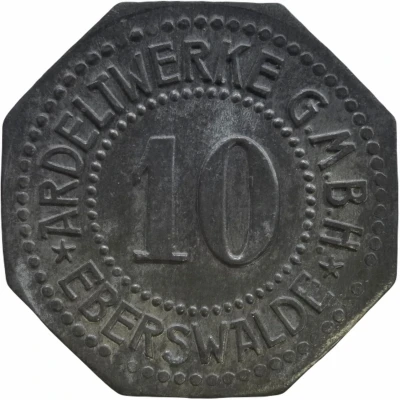 10 Pfennigs - Eberswalde (Ardeltwerke G.M.B.H) ND front