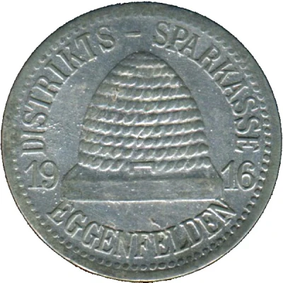 10 Pfennigs - Eggenfelden Distriktssparkasse front