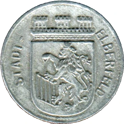 10 Pfennigs - Elberfeld front