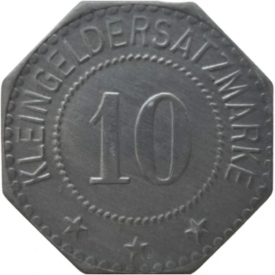 10 Pfennigs - Elbingerode (Ver. Harzer Portlandcement u. Kalkind.) ND back