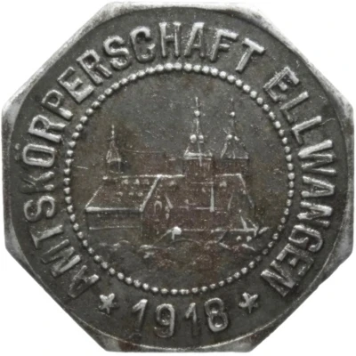 10 Pfennigs - Ellwangen front