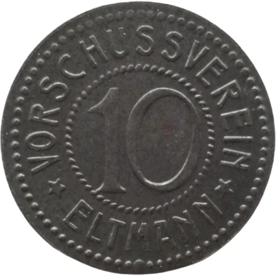 10 Pfennigs - Eltmann (Vorschussverein) ND front