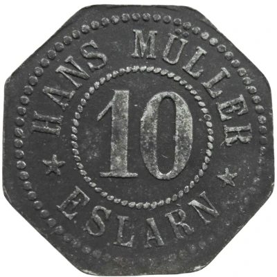 10 Pfennigs - Eslarn (Hans Müller) ND front