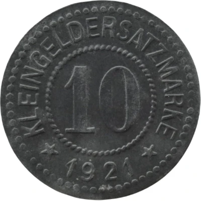 10 Pfennigs - Ettenheim back