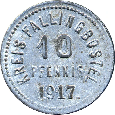 10 Pfennigs - Fallingbostel front