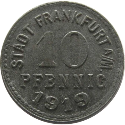 10 Pfennigs - Frankfurt am Main front