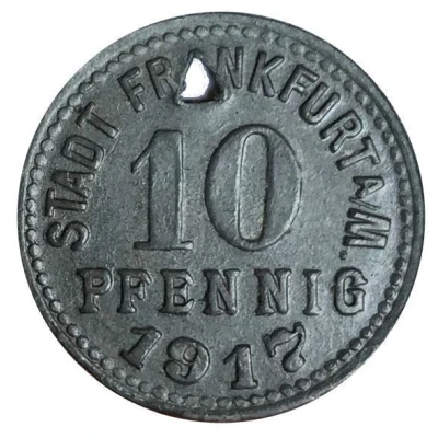 10 Pfennigs - Frankfurt am Main front