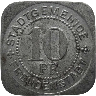 10 Pfennigs - Freudenstadt ND front