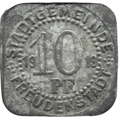 10 Pfennigs - Freudenstadt front