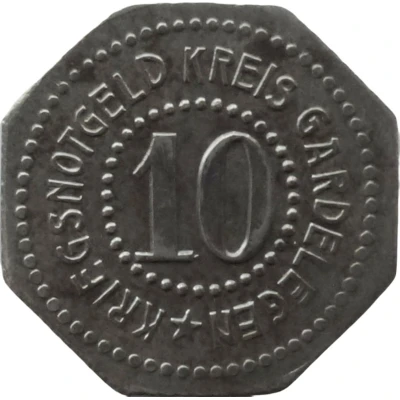 10 Pfennigs - Gardelegen ND front