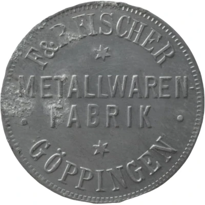 10 Pfennigs - Göppingen (F. and R. Fischer Metallwarenfabrik) ND front