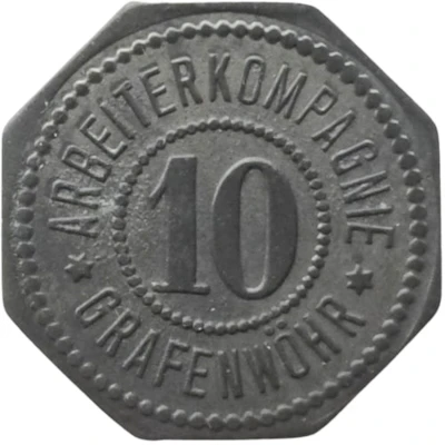 10 Pfennigs - Grafenwöhr (Arbeiterkompagnie) ND front