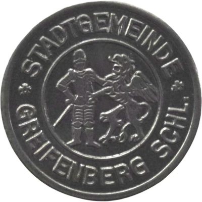 10 Pfennigs - Greiffenberg front