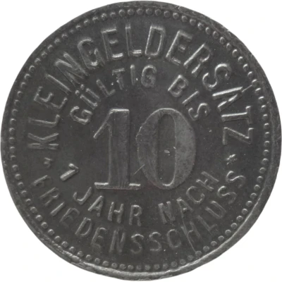 10 Pfennigs - Gössnitz back